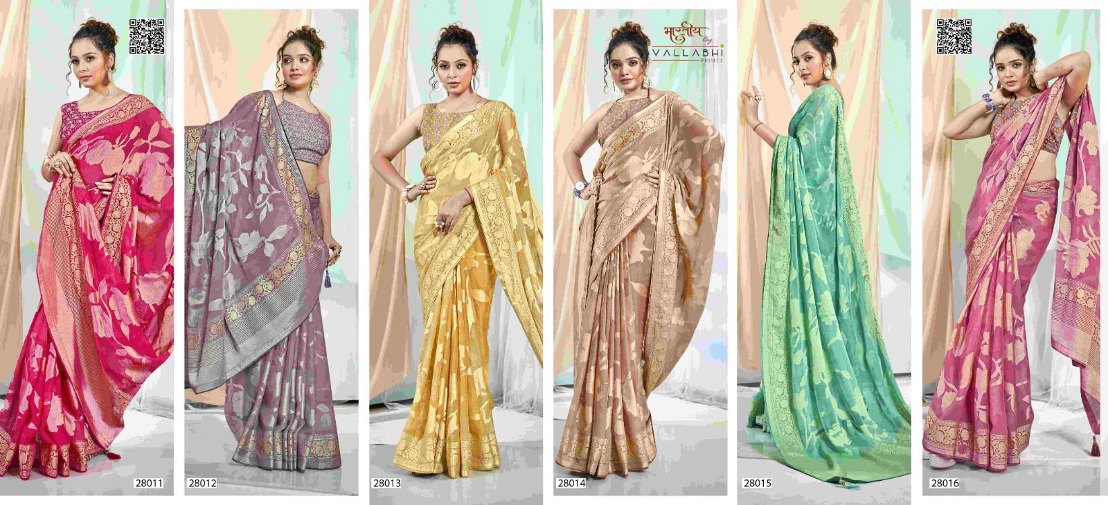 Celina By Vallabhi Brasso Printed Sarees Wholesale Shop In Surat